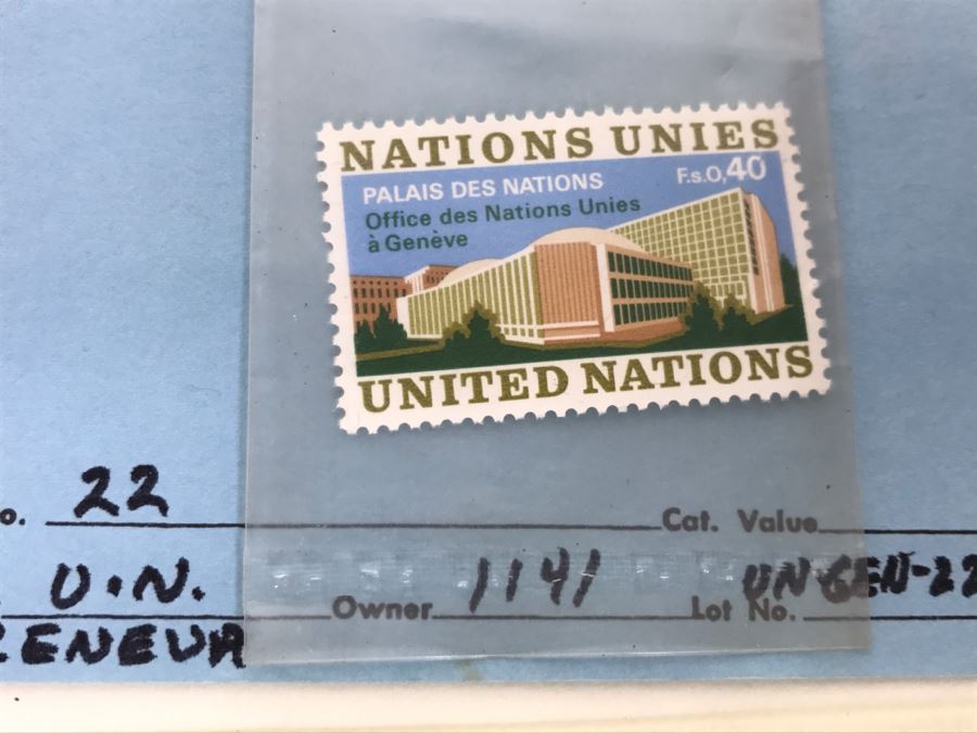 Large Mint Stamp Collection Mainly United Nations Stamps [Photo 27]