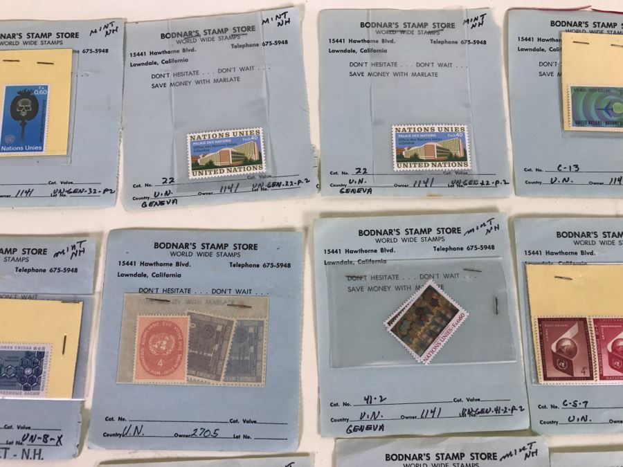 Large Mint Stamp Collection Mainly United Nations Stamps [Photo 8]
