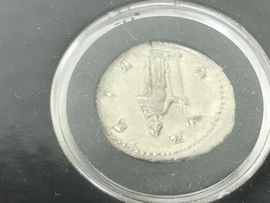 Trajan Decius Ancient Roman Silver (Apx 250 AD) Extra Fine Condition With Documentation [Photo 12]