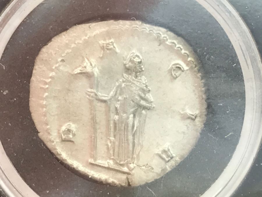 Trajan Decius Ancient Roman Silver (Apx 250 AD) Extra Fine Condition With Documentation [Photo 10]