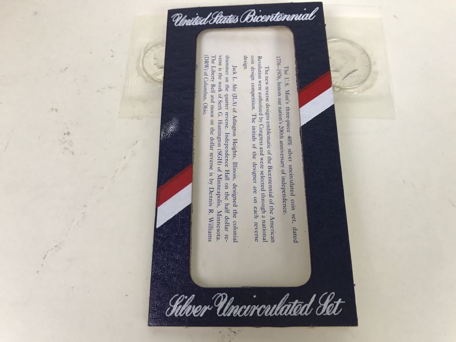 United States Bicentennial 40% Silver Uncirculated Coin Set [Photo 7]