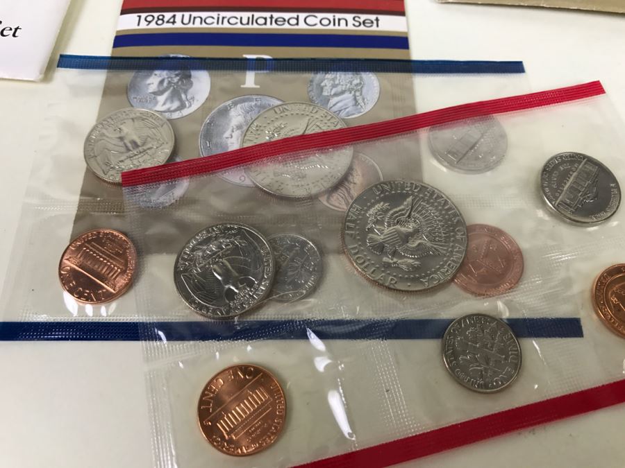 (9) Uncirculated U.S. Mint Coint Sets (5) 1987, (3) 1988, (1) 1984 [Photo 11]