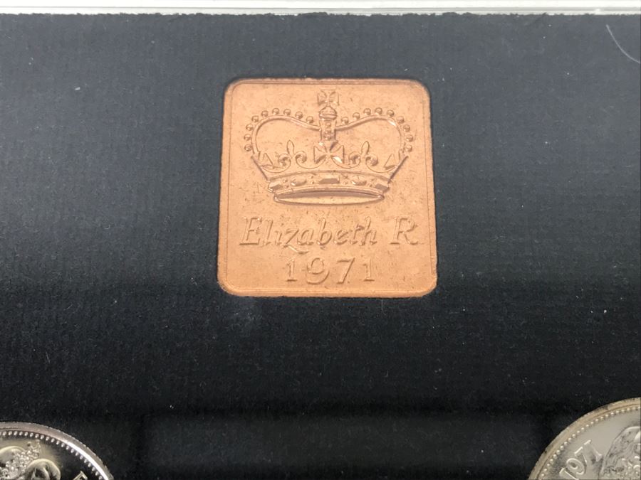 The Decimal Coinage Of Great Britain And Northern Ireland 1971 Coins [Photo 11]