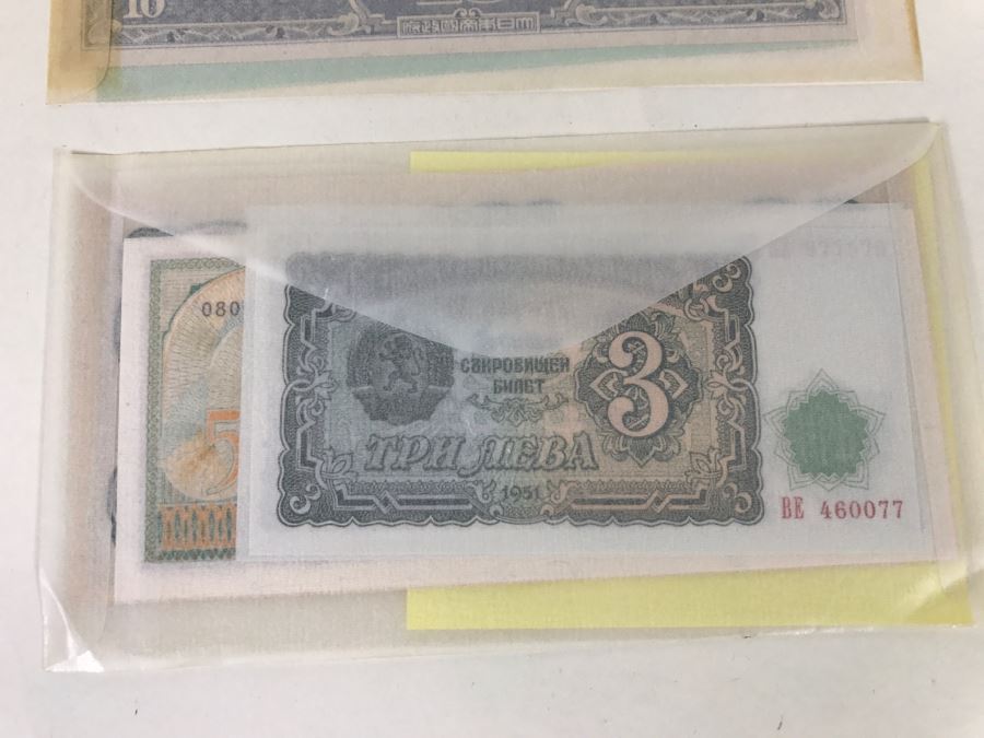 Large Collection Of Foreign Currency Paper Money [Photo 11]