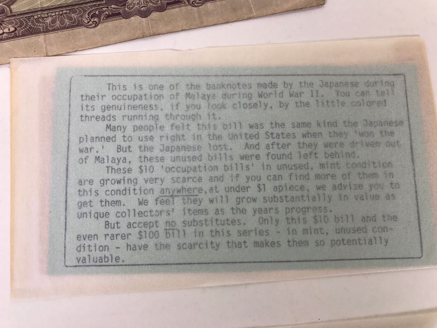 Large Collection Of Foreign Currency Paper Money [Photo 12]