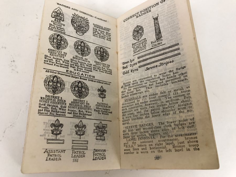 Vintage 1923 Boy Scout Diary Boy Scouts Of America [Photo 5]