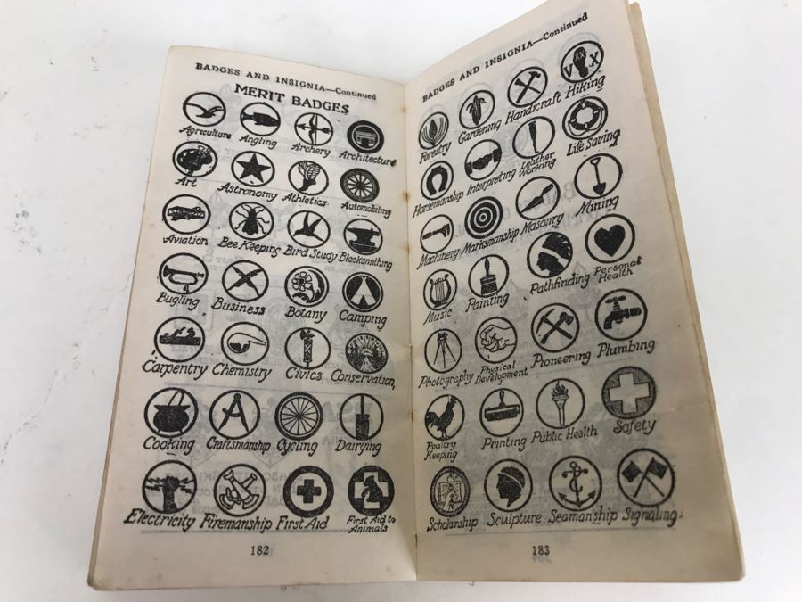 Vintage 1923 Boy Scout Diary Boy Scouts Of America [Photo 3]
