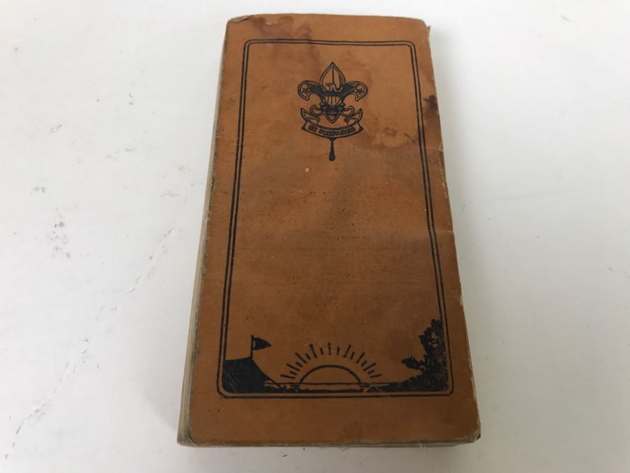Vintage 1923 Boy Scout Diary Boy Scouts Of America [Photo 13]