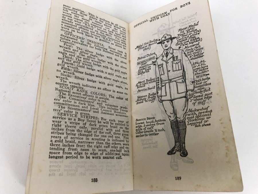 Vintage 1923 Boy Scout Diary Boy Scouts Of America [Photo 6]