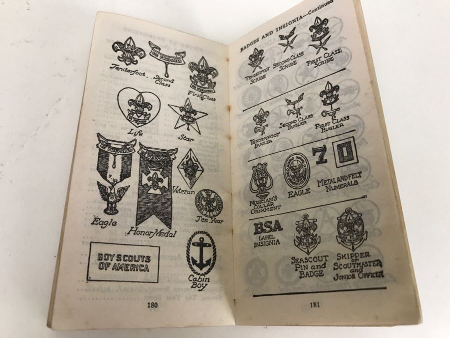 Vintage 1923 Boy Scout Diary Boy Scouts Of America [Photo 2]