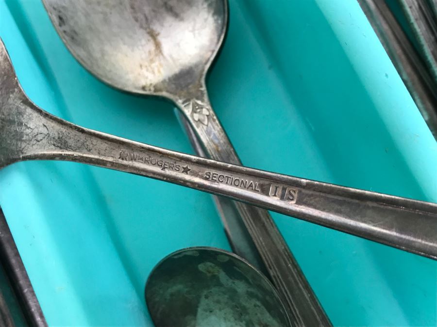 Set Of Various Silverplate Flatware W.M. Rogers [Photo 8]