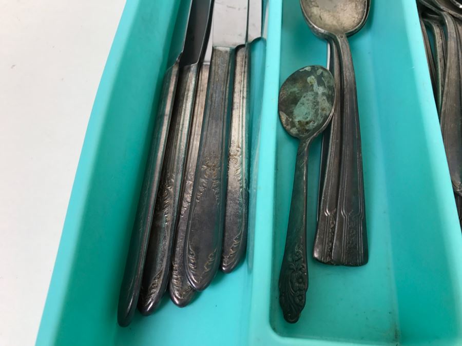 Set Of Various Silverplate Flatware W.M. Rogers [Photo 7]