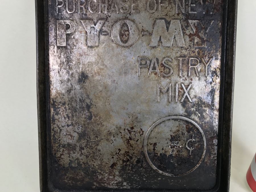 Baking Pan With Advertising PY-O-MY Pastry Mix [Photo 5]