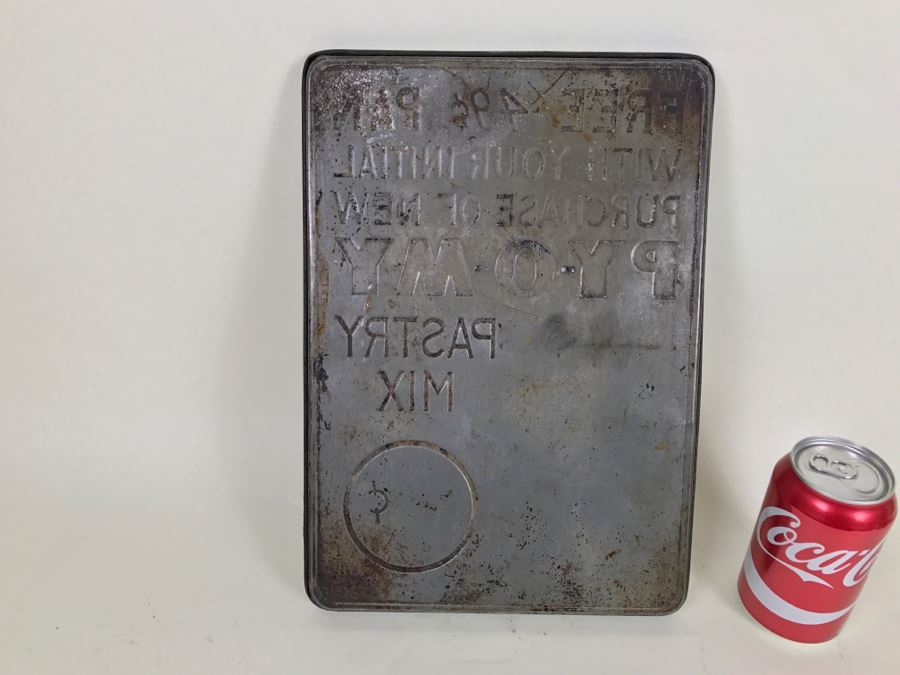 Baking Pan With Advertising PY-O-MY Pastry Mix [Photo 6]