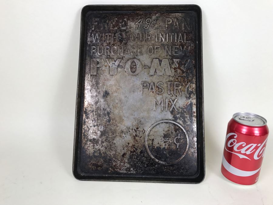Baking Pan With Advertising PY-O-MY Pastry Mix [Photo 2]