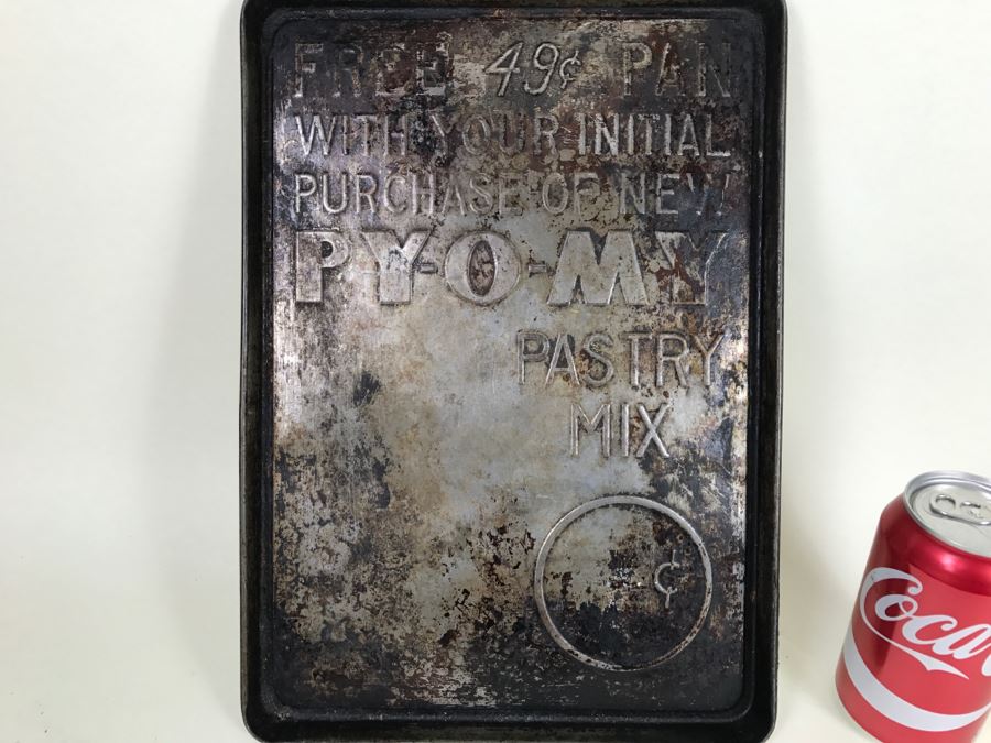 Baking Pan With Advertising PY-O-MY Pastry Mix [Photo 4]