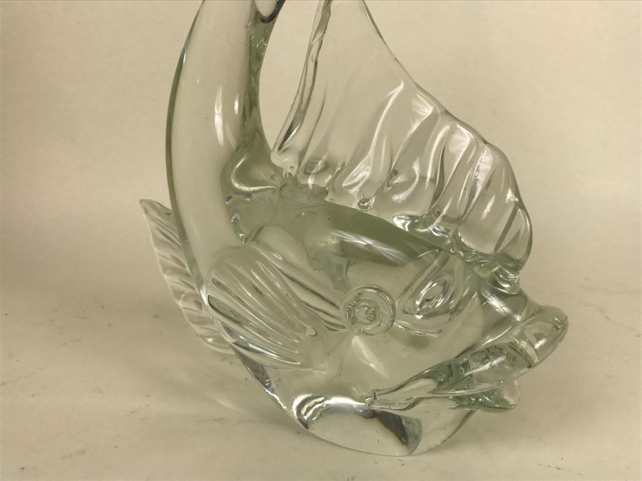 Large Clear Glass Fish Sculpture [Photo 7]