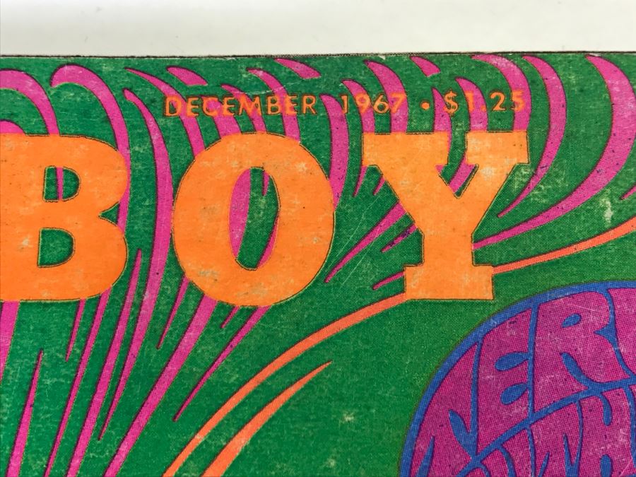 Vintage December 1967 PLAYBOY Gala Christmas Issue Groovy Psychadelic Theme [Photo 6]