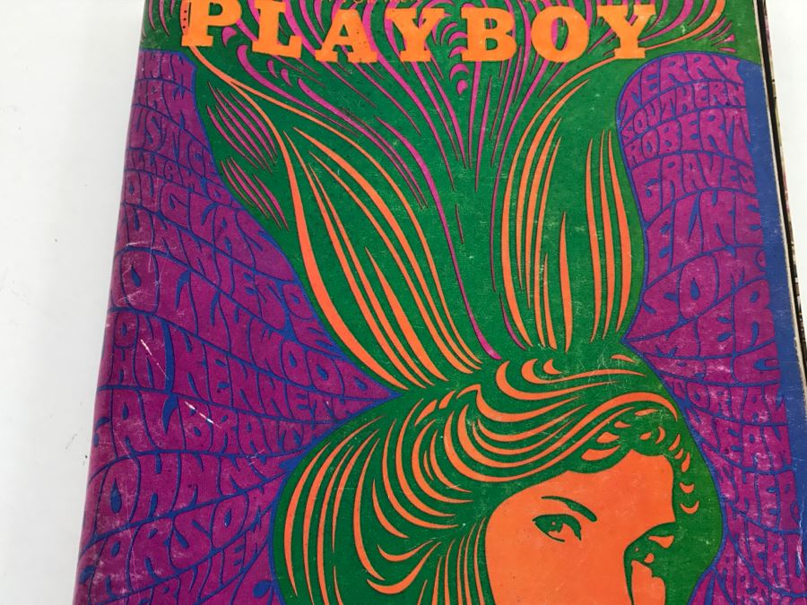 Vintage December 1967 PLAYBOY Gala Christmas Issue Groovy Psychadelic Theme [Photo 5]