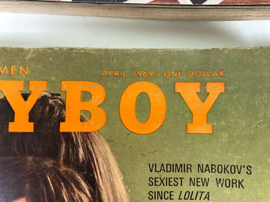(6) Vintage PLAYBOY 1968, 1969, 1970, 1972 [Photo 13]