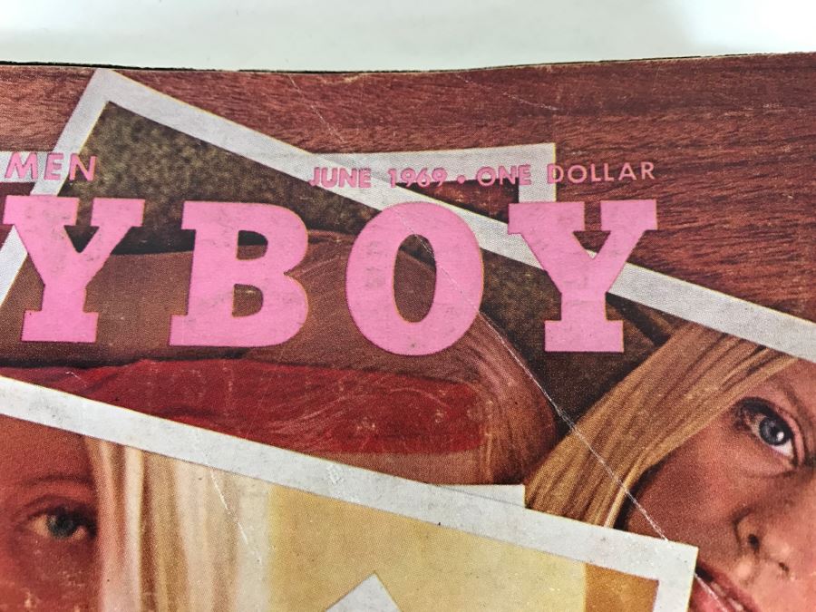 (6) Vintage PLAYBOY 1968, 1969, 1970, 1972 [Photo 4]