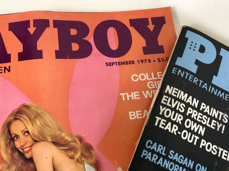 (4) Vintage PLAYBOY 1974, 1978 [Photo 3]
