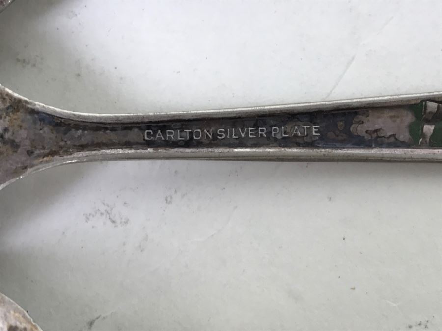 (5) Carlton Silver Plate Spoons Of The Dionne Quintuplets (Sisters) Cecile, Emilie, Annette, Marie, Yvonne [Photo 10]