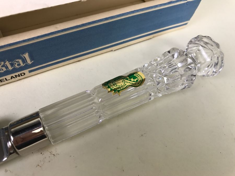 Waterford Crystal Bridal Knife In Box [Photo 4]