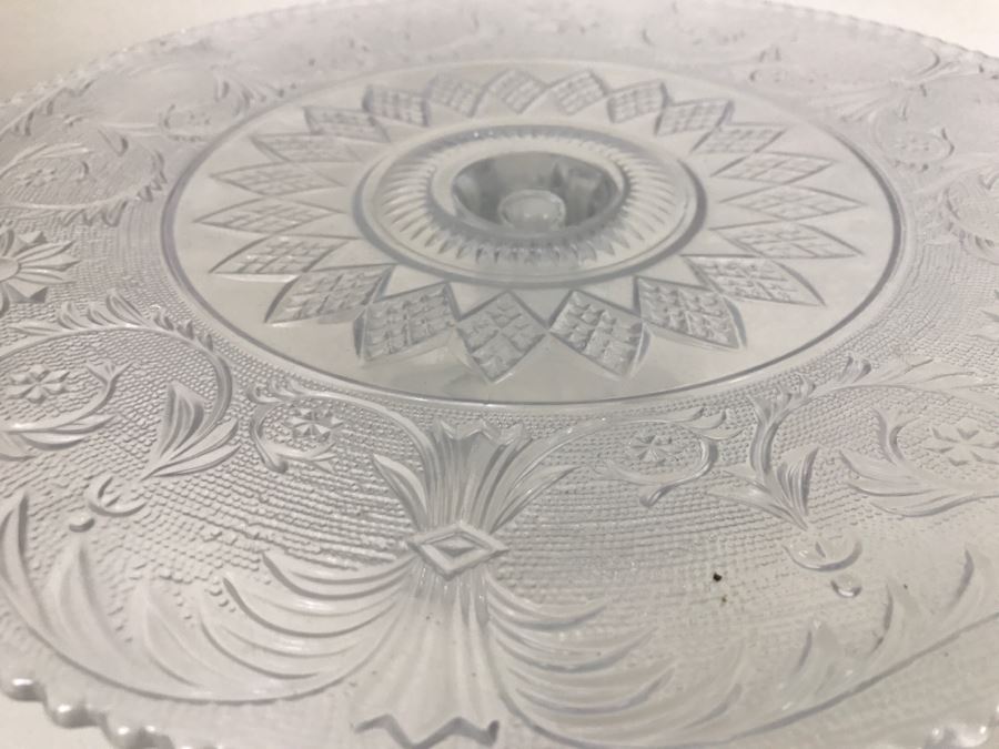 Vintage Cake Stand With Hammered Aluminum Bowl Stand And Cover With Pyrex Bowl [Photo 11]