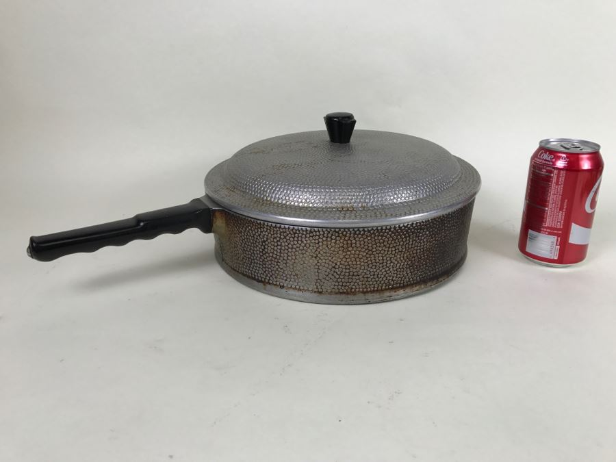 Vintage Kinney Ware Of California Los Angeles Aluminum Covered Sauce Pan [Photo 1]