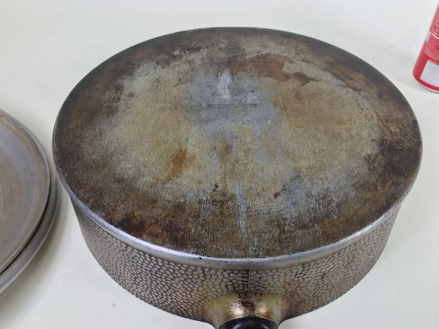 Vintage Kinney Ware Of California Los Angeles Aluminum Covered Sauce Pan [Photo 8]