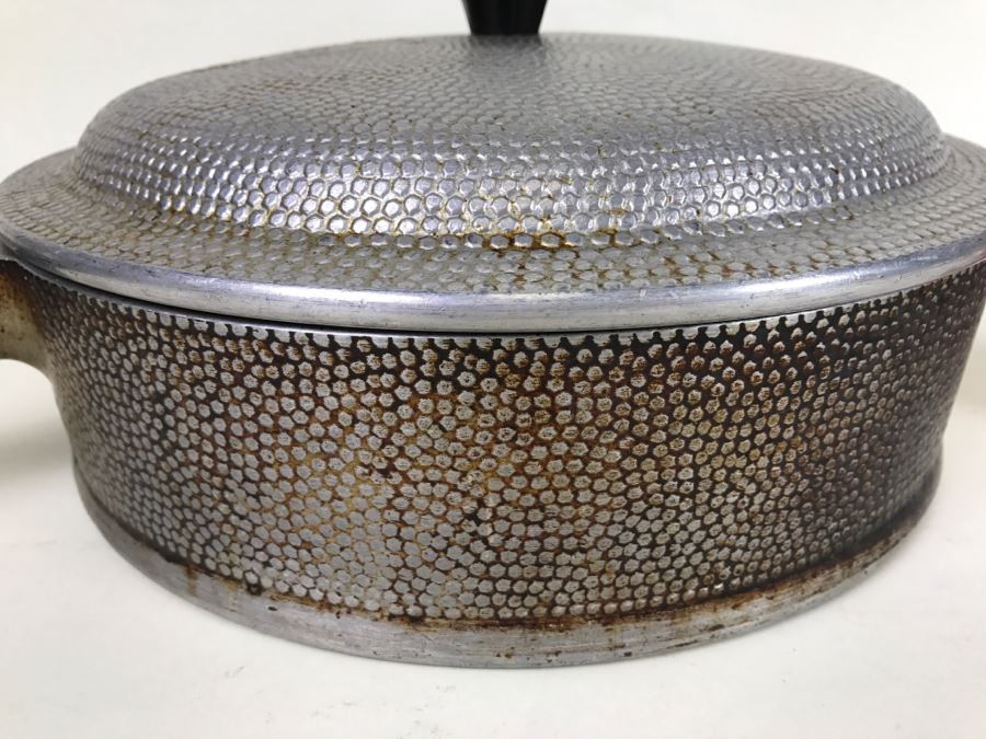 Vintage Kinney Ware Of California Los Angeles Aluminum Covered Sauce Pan [Photo 2]