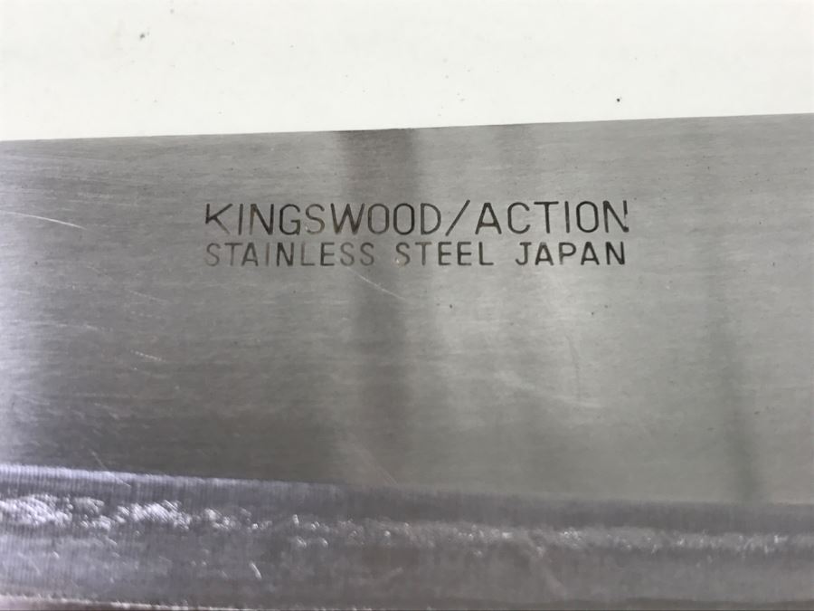 Vintage Kitchen Lot With Kingswood/Action SS Japan Knives, Wooden Rolling Pin And More [Photo 8]
