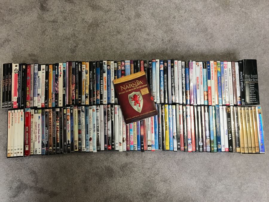 HUGE DVD Movie Lot [Photo 1]