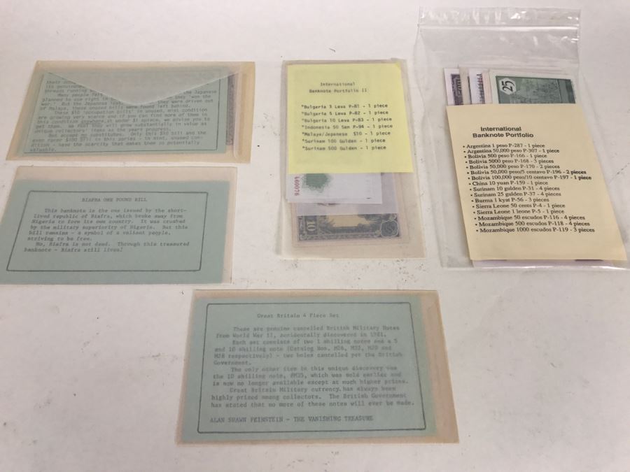 Large Collection Of Foreign Currency Paper Money [Photo 3]