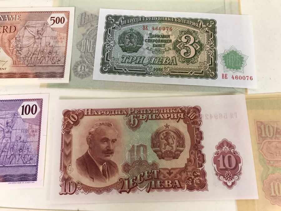 Large Collection Of Foreign Currency Paper Money [Photo 16]