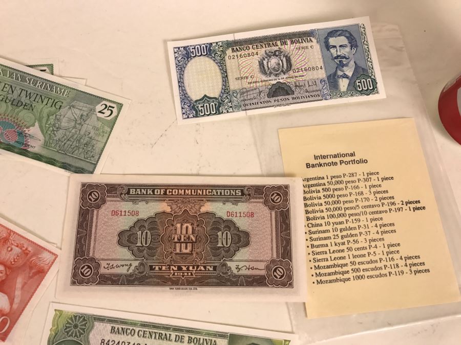 Large Collection Of Foreign Currency Paper Money [Photo 22]