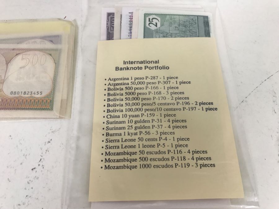 Large Collection Of Foreign Currency Paper Money [Photo 13]