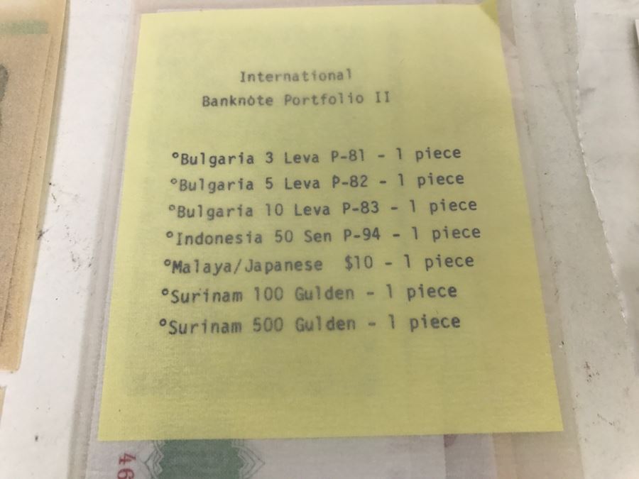 Large Collection Of Foreign Currency Paper Money [Photo 11]