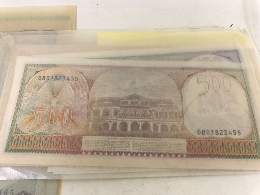 Large Collection Of Foreign Currency Paper Money [Photo 12]