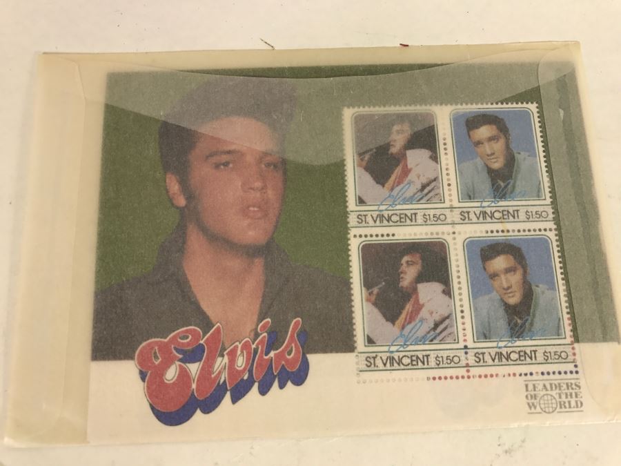 Mint Stamp Collection Featuring Elvis Presley, Exploration Of Mars, International Year Of The Child And More [Photo 5]