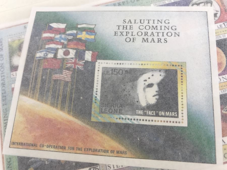 Mint Stamp Collection Featuring Elvis Presley, Exploration Of Mars, International Year Of The Child And More [Photo 8]