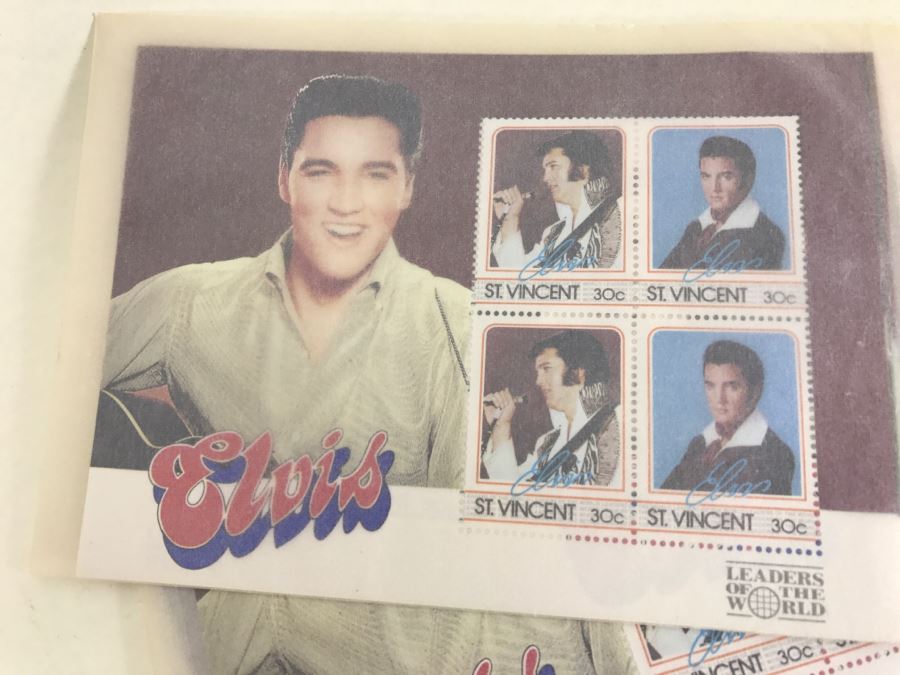 Mint Stamp Collection Featuring Elvis Presley, Exploration Of Mars, International Year Of The Child And More [Photo 3]