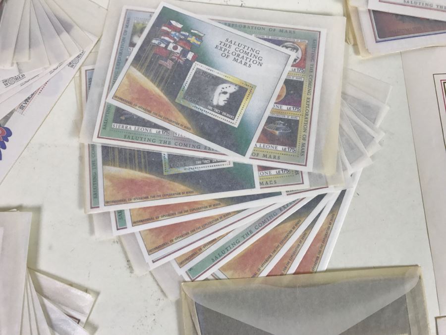 Mint Stamp Collection Featuring Elvis Presley, Exploration Of Mars, International Year Of The Child And More [Photo 11]