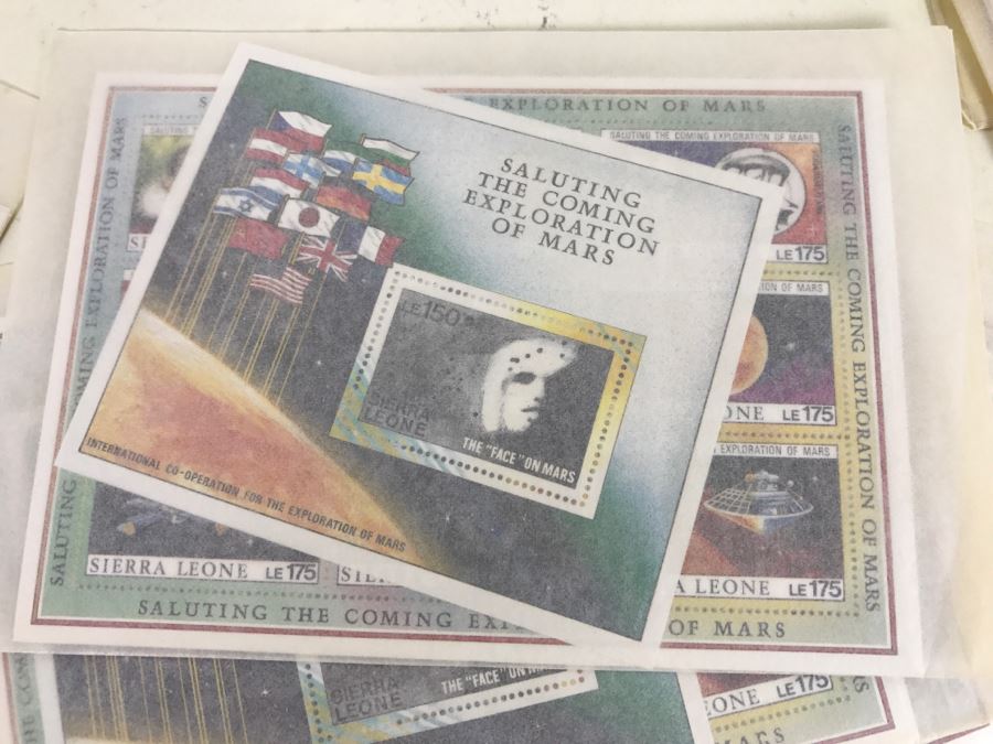 Mint Stamp Collection Featuring Elvis Presley, Exploration Of Mars, International Year Of The Child And More [Photo 10]