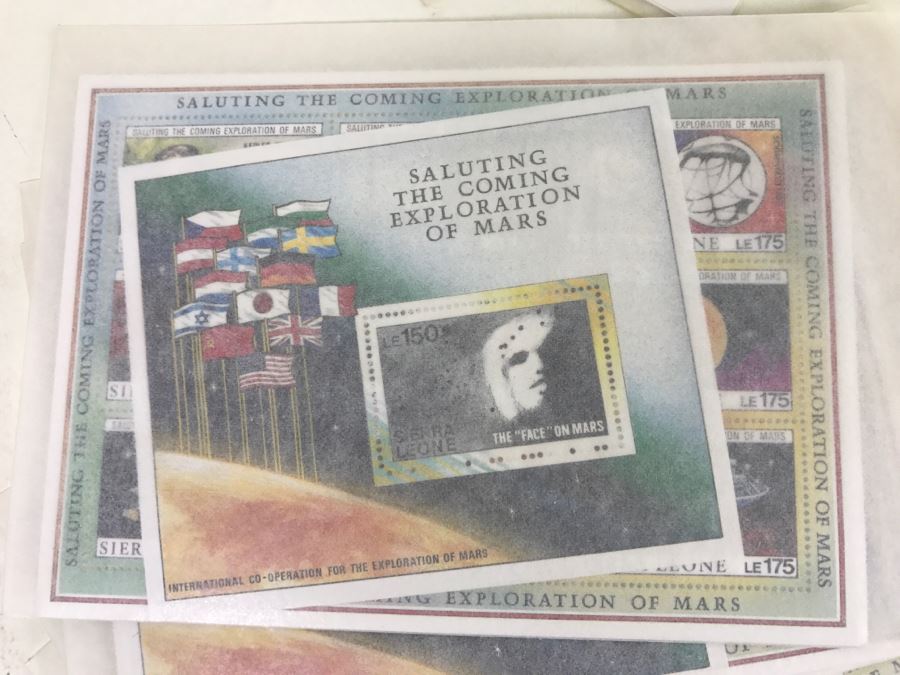 Mint Stamp Collection Featuring Elvis Presley, Exploration Of Mars, International Year Of The Child And More [Photo 12]