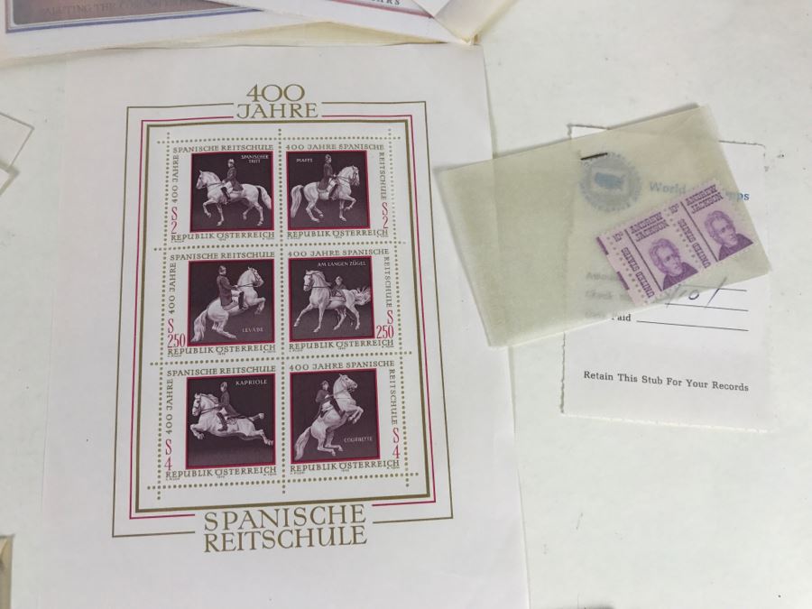 Mint Stamp Collection Featuring Elvis Presley, Exploration Of Mars, International Year Of The Child And More [Photo 19]