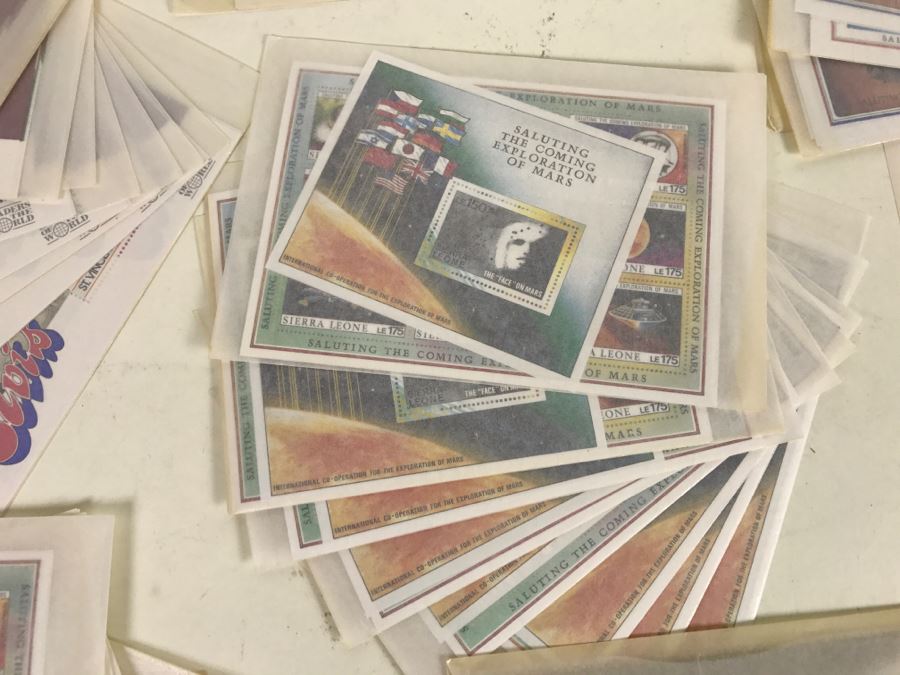 Mint Stamp Collection Featuring Elvis Presley, Exploration Of Mars, International Year Of The Child And More [Photo 7]