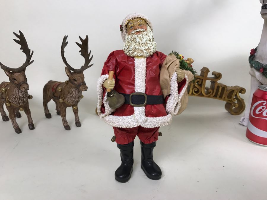 Vintage Christmas Decoration Santa Claus Lot [Photo 13]