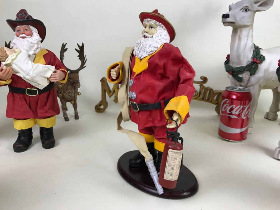 Vintage Christmas Decoration Santa Claus Lot [Photo 11]